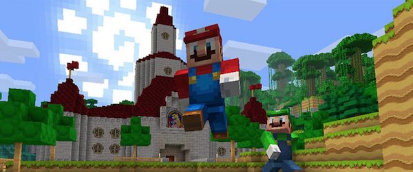 Mario and Luigi skins in Minecraft