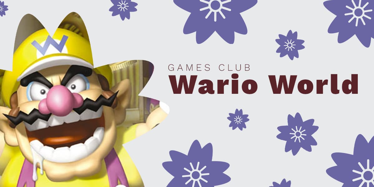 Wario World is the Hanafuda Club Games Club game for February