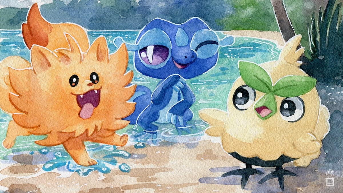 Owlburrow - Pokemon Gen 10 Starters