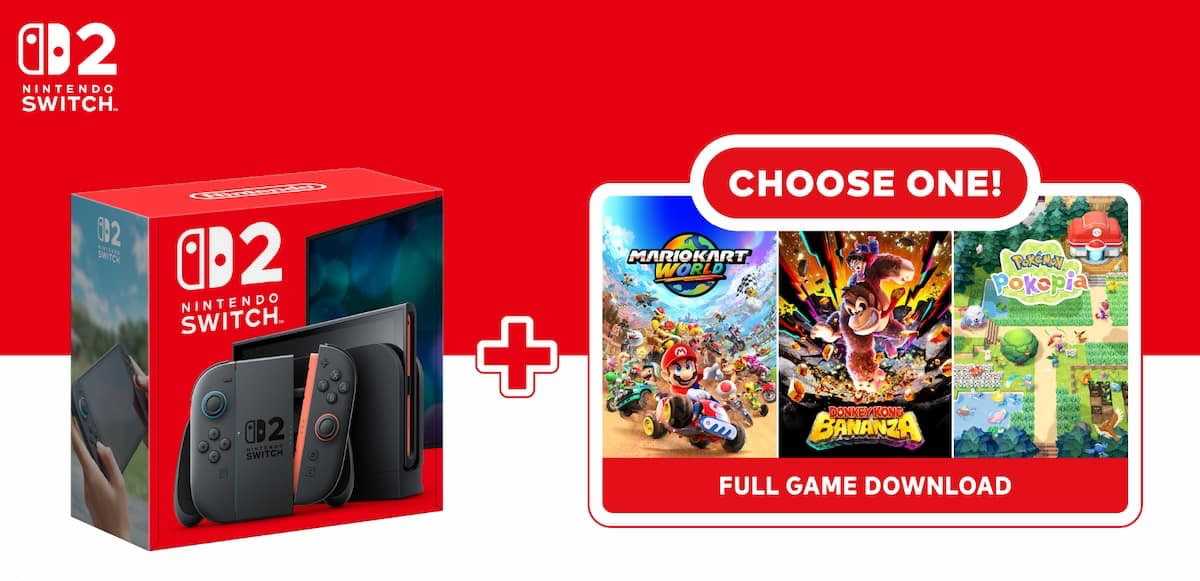 Ahead of price rises, Nintendo announce a custom Switch 2 bundle with one of three hit games
