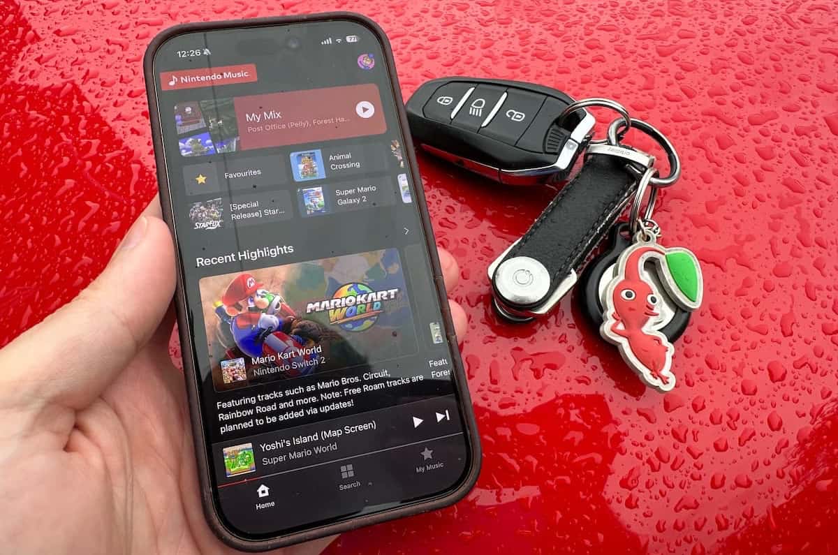 Nintendo Music gets Apple CarPlay and Android Auto support