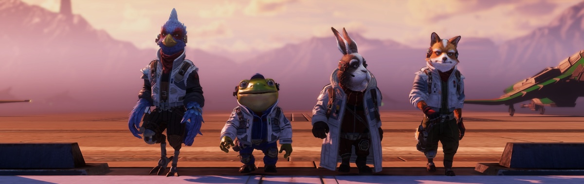 How good is the Star Fox glow-up?