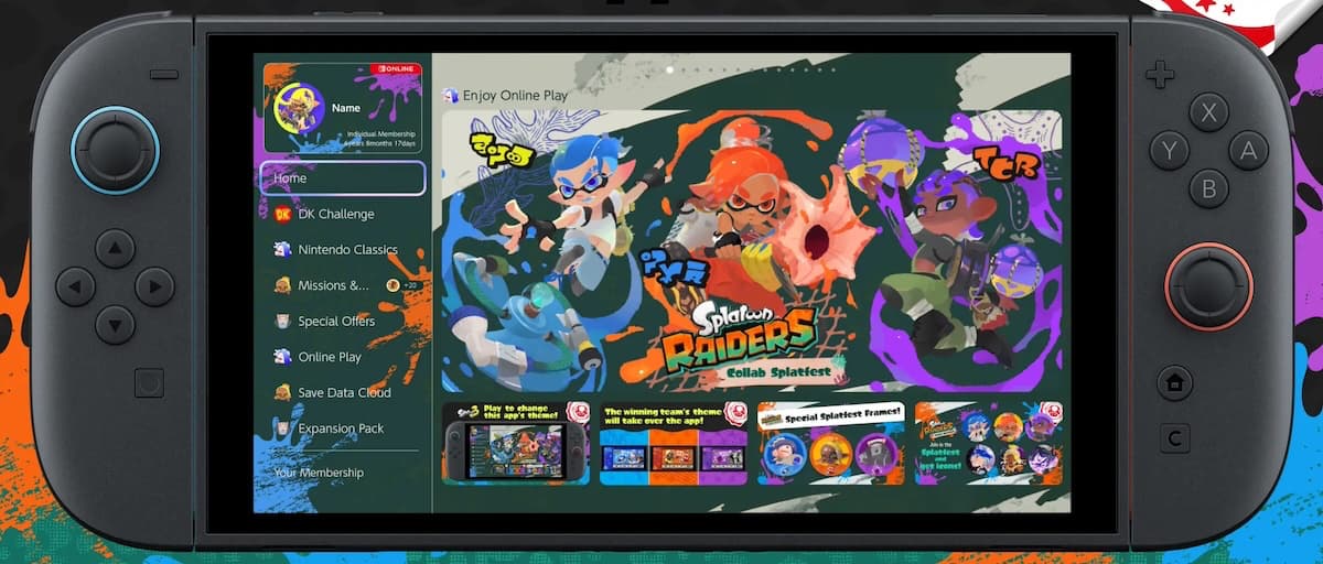 Nintendo adds a new theme to the Switch, but don’t get too excited…